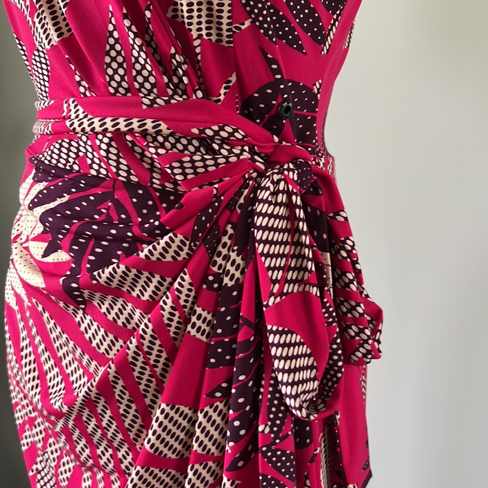 MAGGY LONDON WRAP DRESS - Picture 3 of 5